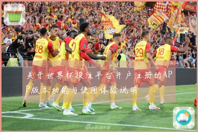 关于世界杯投注平台开户注册的APP版本功能与使用体验说明