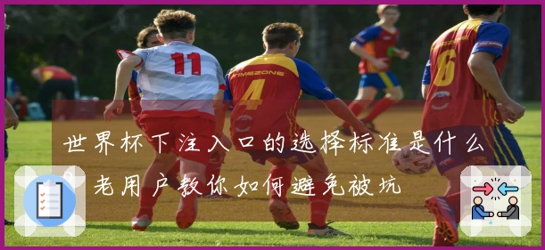 世界杯下注入口的选择标准是什么?老用户教你如何避免被坑