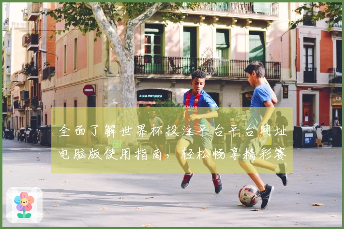 全面了解世界杯投注平台平台网址电脑版使用指南，轻松畅享精彩赛事直播